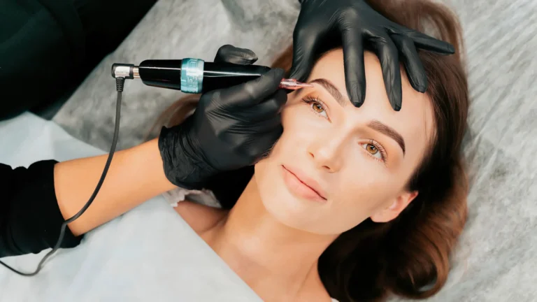 Permanent makeup touch-up procedure to refresh and refine brows results in Sacramento